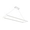 Westgate 48in. LED Power & 3CCT Selectable Suspended Frame Fixture SFL-4FT-60W-MCTP - alternate 1
